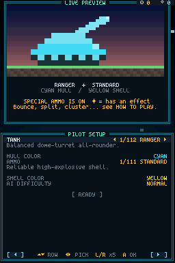 Pilot setup with a live preview